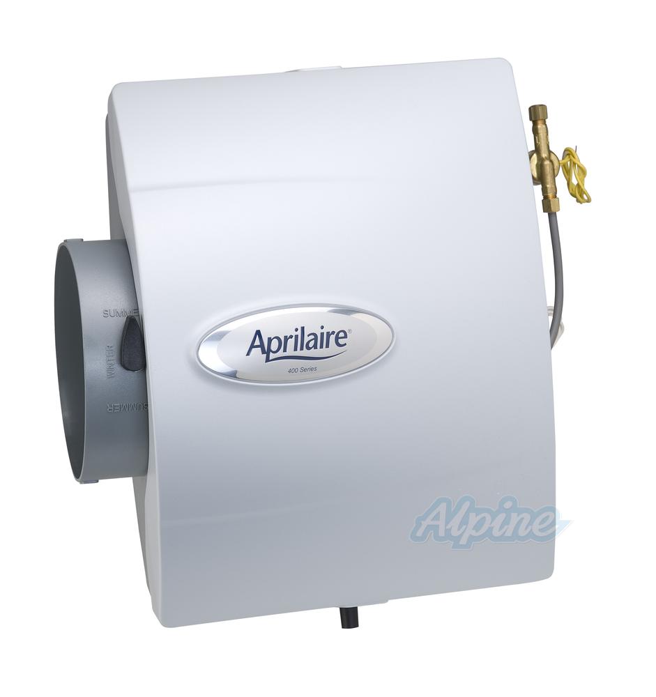 Aprilaire 400M 24V Drainless Bypass Humidifier with Manual Control and